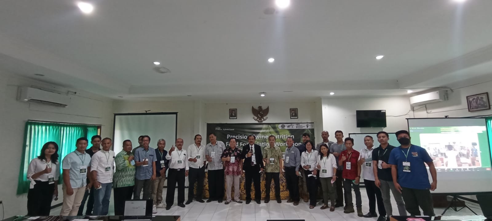 Fakultas Peternakan Universitas Udayana Menjadi Tuan Rumah Penyelenggarakan Precision Swine Nutrition and Feed Formulation Workshop Tahun 2022 di Indonesia