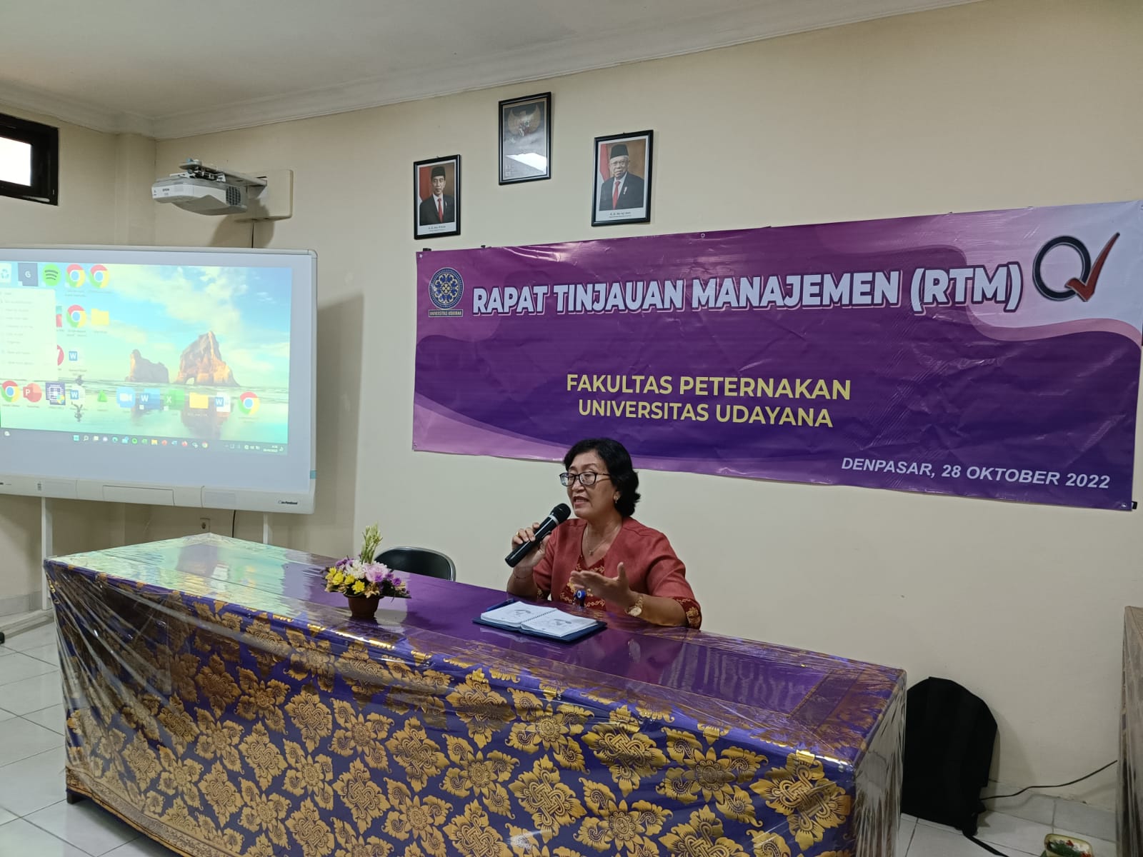 UP3M Faculty of Animal Husbandry Unud Holds RTM, Follow up on AMI's findings