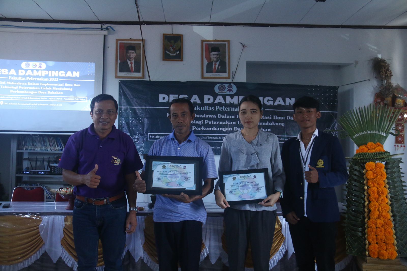 BEM - KM FAPET UNUD HELD ASSISTANT VILLAGE CLOSING EVENT