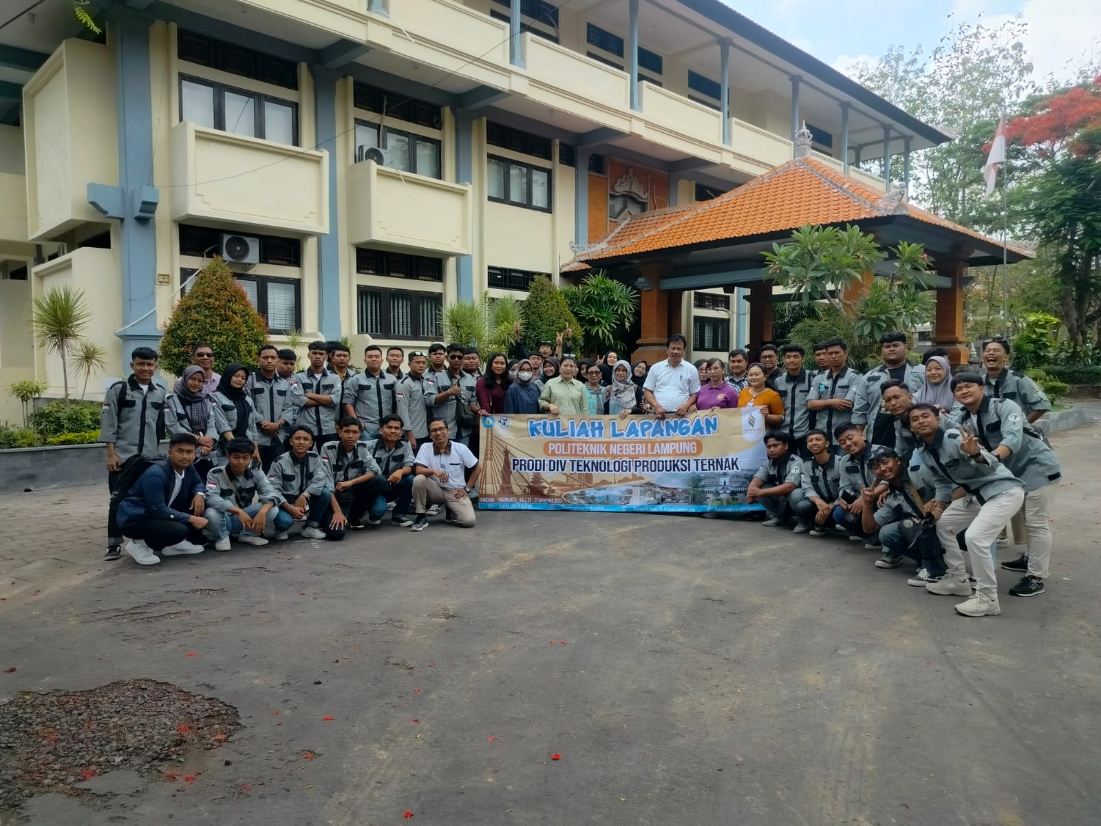Fapet Unud Menerima Kunjungan Field Trip dari Prodi Teknologi Produksi Ternak Politeknik Negeri Lampung